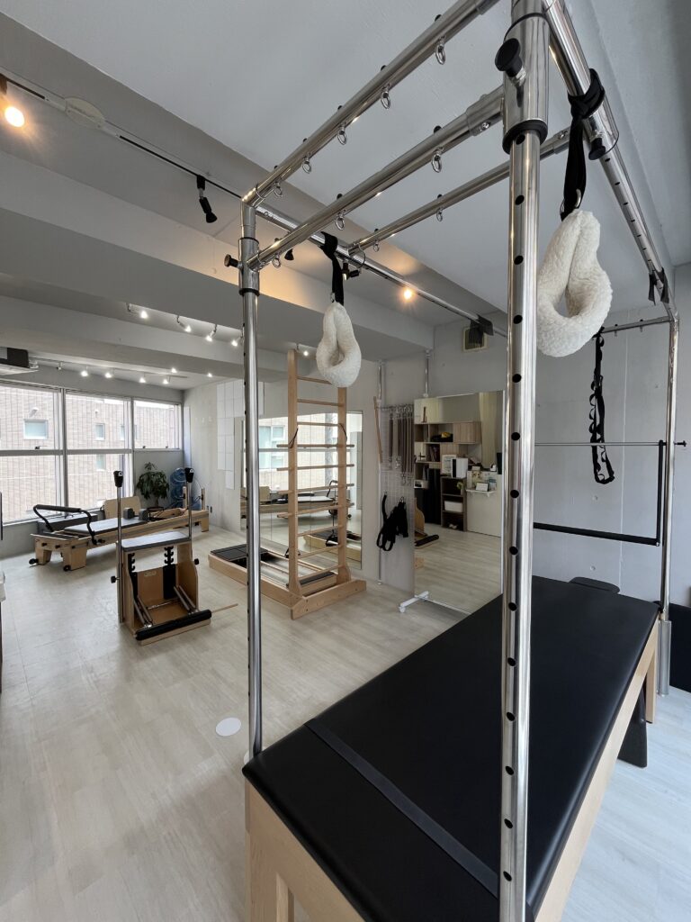 ピラティススタジオ『ルルト』恵比寿店スタジオ内観