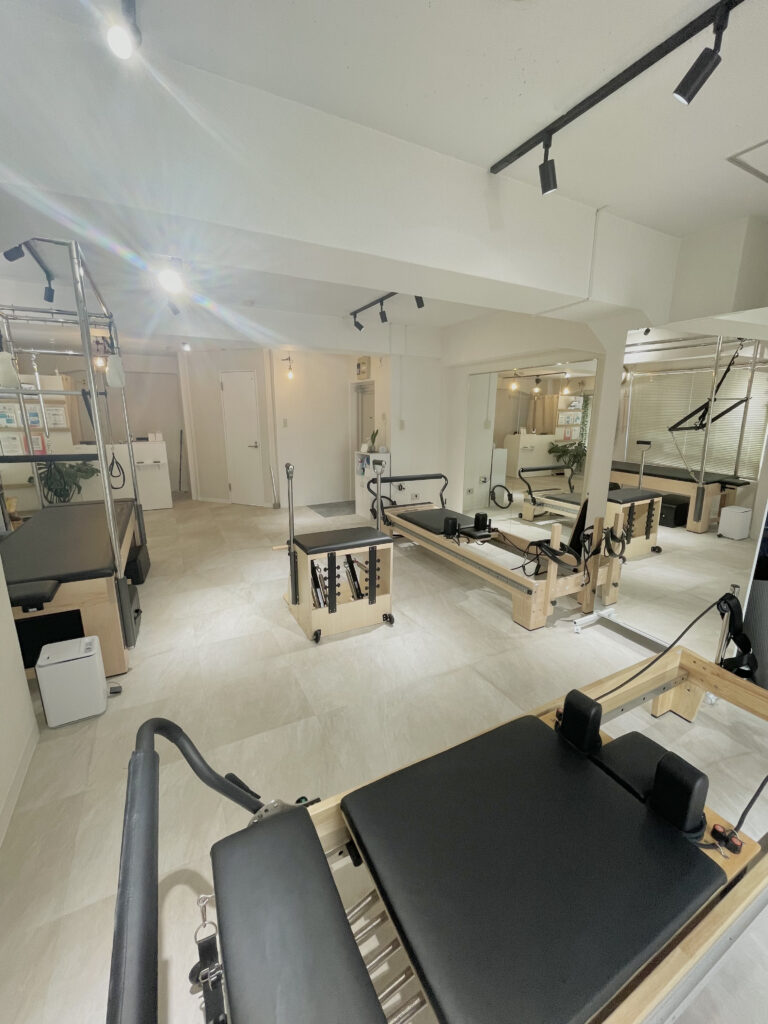 ピラティススタジオ『ルルト』新宿三丁目店内