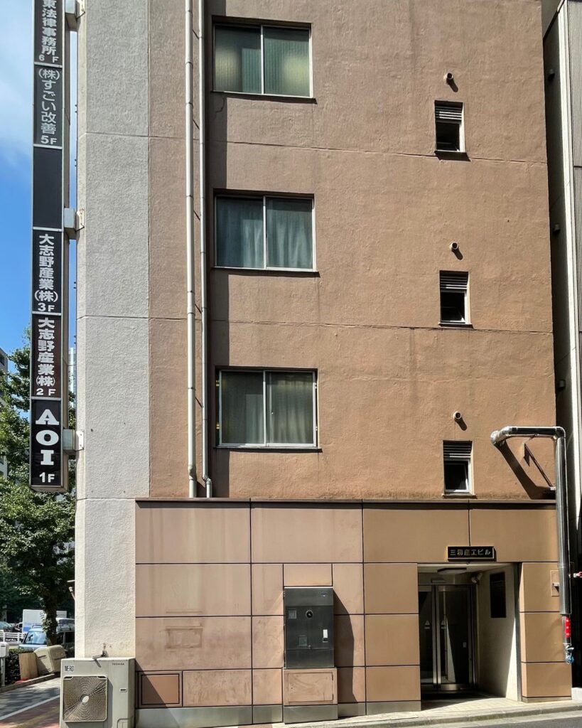 ピラティススタジオ『ルルト』銀座店外観