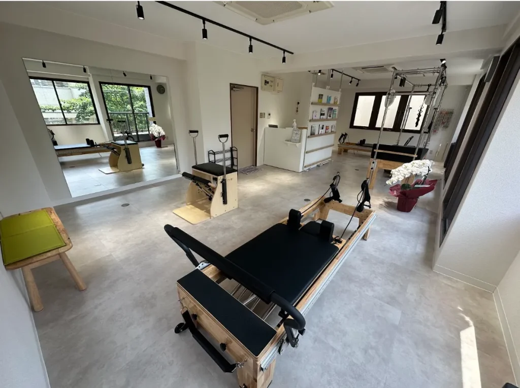 ピラティススタジオ『ルルト』蔵前浅草店内観