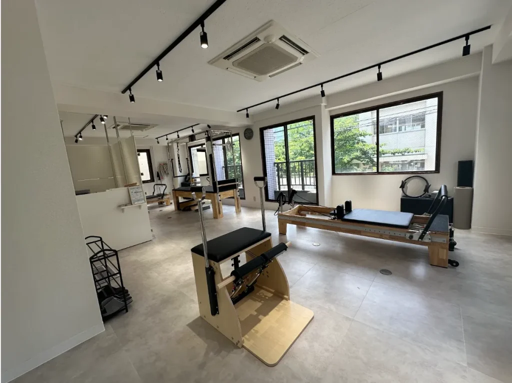 ピラティススタジオ『ルルト』蔵前浅草店内観