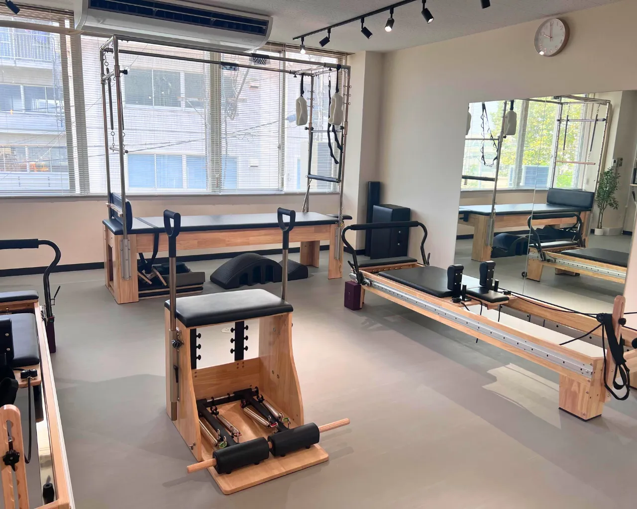 ピラティススタジオルルト草津店スタジオ